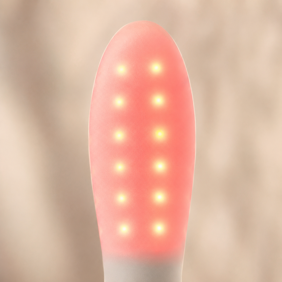 Close product view of the Nova red-light surface